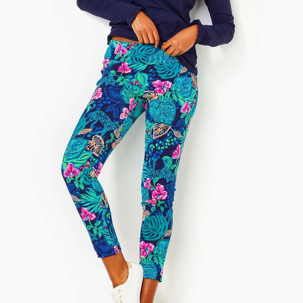 NWT Lilly Pulitzer 28” Corso pants life of the party size 8